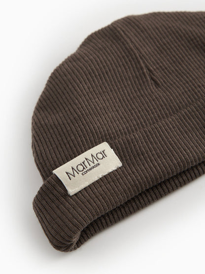 Czapeczka niemowlęca z merino Aiko Rib MarMar Copenhagen BÉBÉ Concept 
