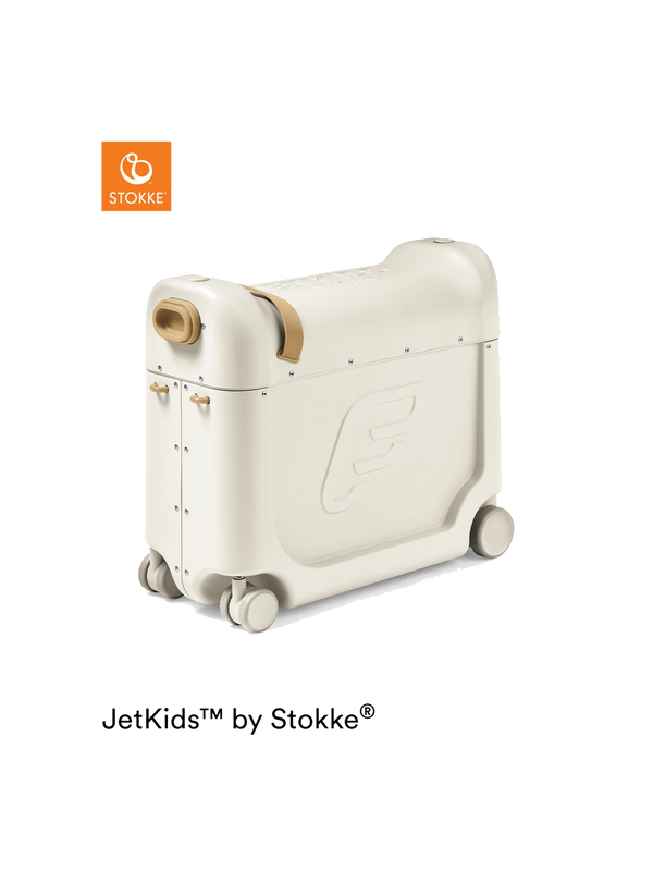 Cestovní kufr JetKids BedBox s funkcí spaní white