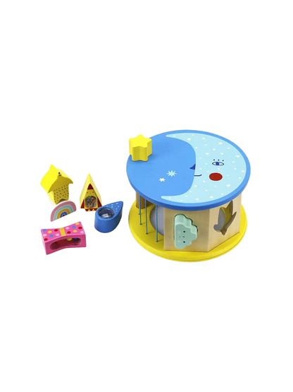 Sensoryczny sorter kształtów Dzień i Noc Vilac BEBE Concept 