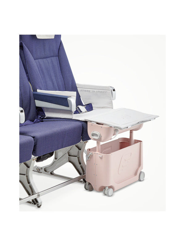 Дорожня валіза JetKids BedBox з функцією сну pink