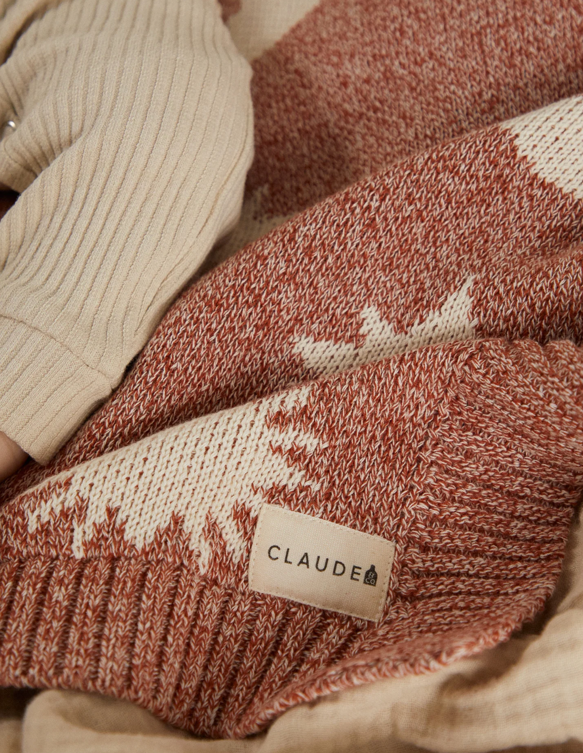 Bawełniany kocyk Cozmo Blanket Claude&amp;Co BÉBÉ Concept 