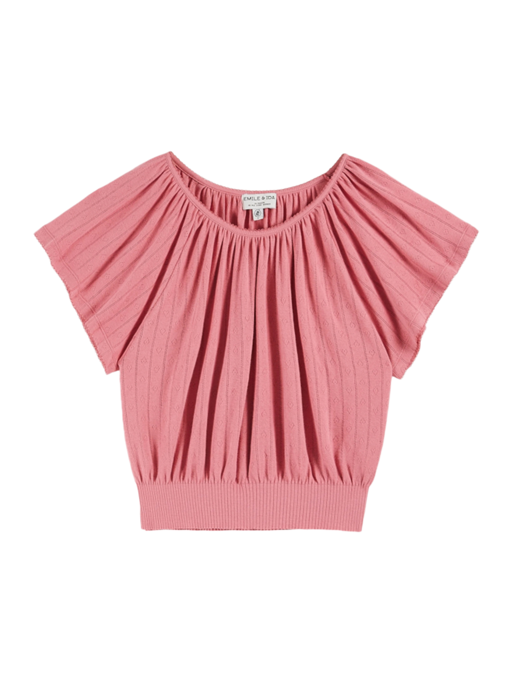 Damska koszulka Pointelle Emile et Ida BÉBÉ Concept 