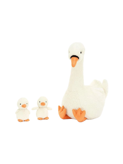 Miękka przytulanka Łabędź z młodymi Jellycat BÉBÉ Concept 