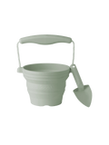 Silikonový mini kbelík se špachtlí
