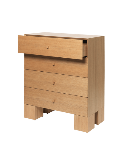 Komoda z szufladami Kuben Ferm Living BÉBÉ Concept 