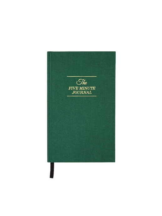Zápisník Pětiminutový deník green