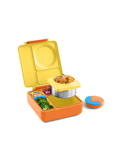 Box na oběd OmieBox s termoskou a přihrádkami