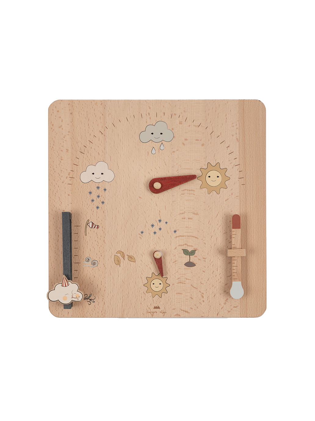 Drewniana stacja pogodowa Konges Slojd BÉBÉ Concept