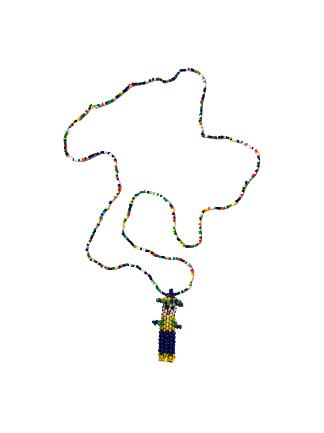 Naszyjnik Beaded doll necklace GIRL
