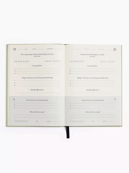 Notatnik The Five Minute Journal Fit Edition Intelligent Change BÉBÉ Concept