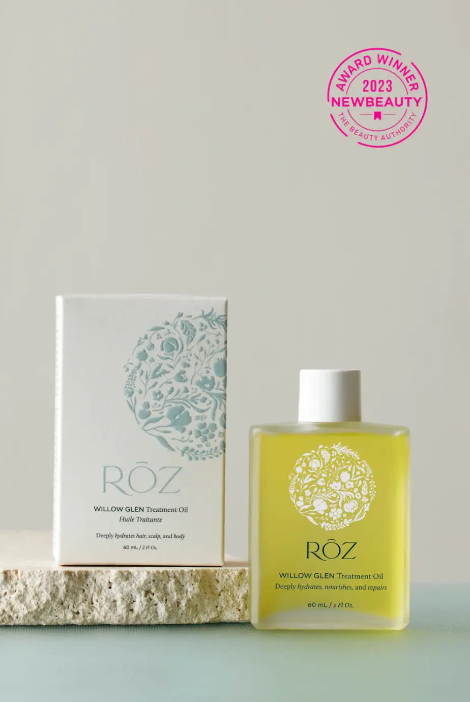 olejek do regeneracji włosów i ciała Willow Glen RŌZ BEBE Concept 