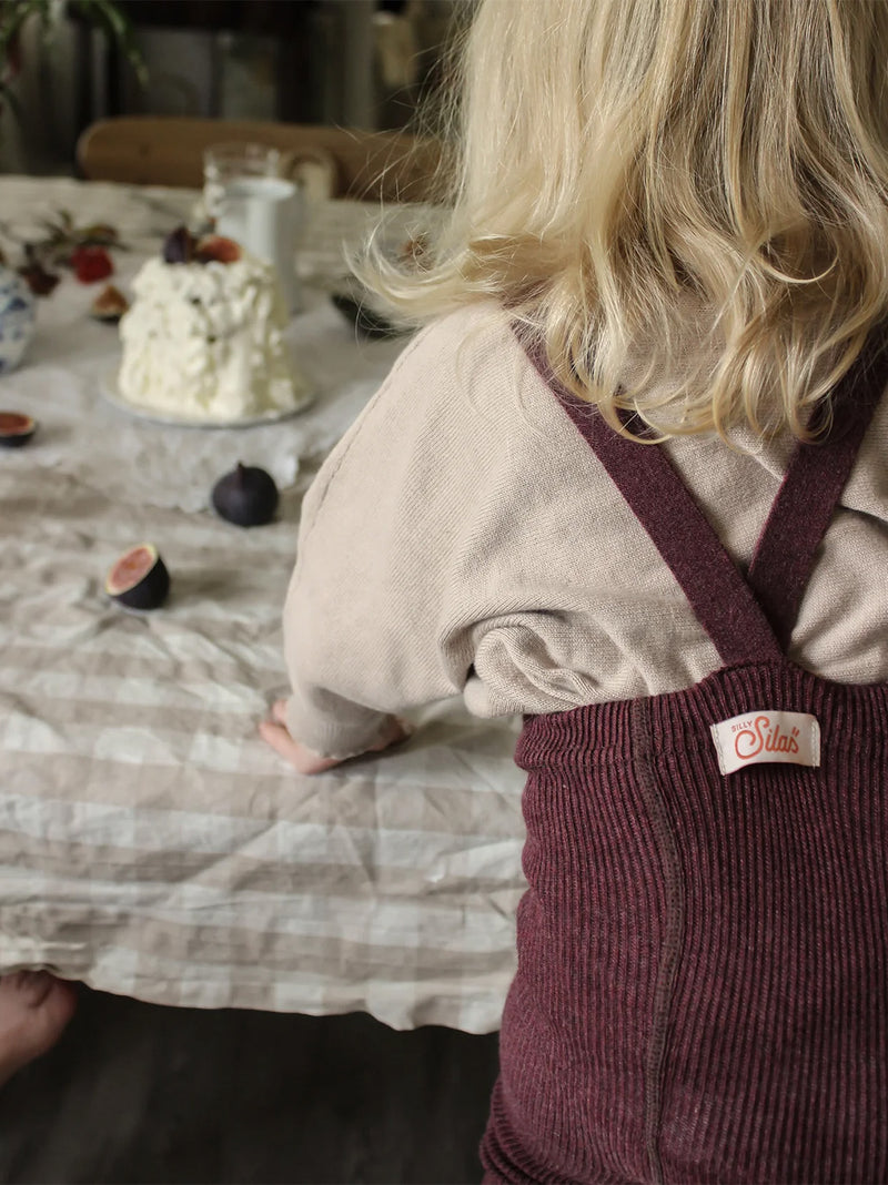 punčochové kalhoty z organické bavlny s vintage podvazky