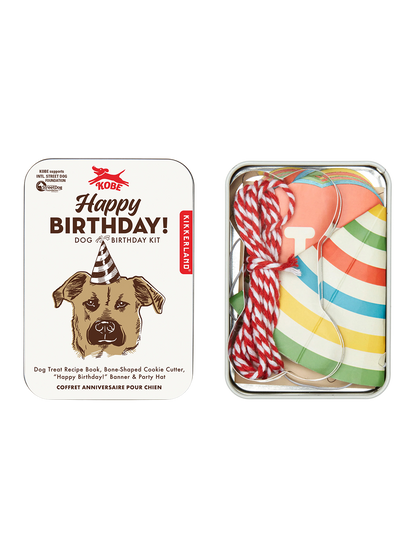 Zestaw dla psa Kobe Dog Birthday Set Kikkerland BÉBÉ Concept 