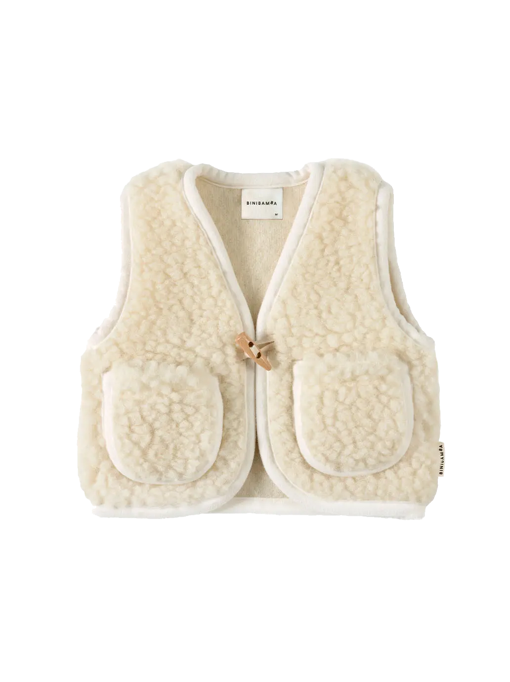 kamizelka z wełny merino BINIBAMBA BÉBÉ Concept