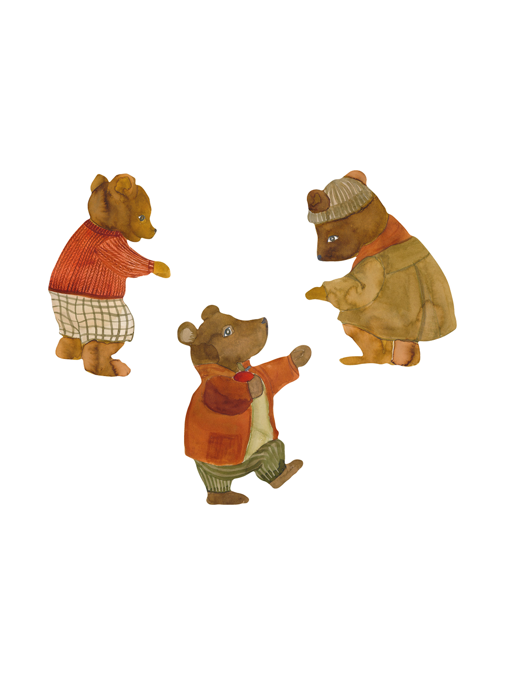 Naklejka ścienna Wallstories Bear That's Mine BÉBÉ Concept