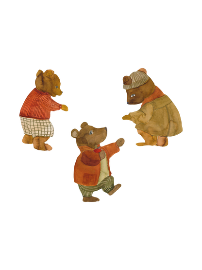 Naklejka ścienna Wallstories Bear That&#39;s Mine BÉBÉ Concept