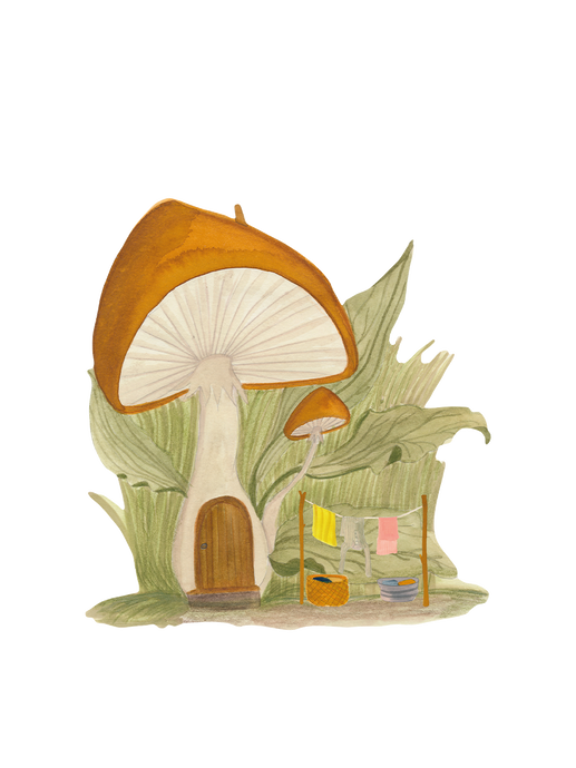 Naklejka ścienna Wallstories mushroom