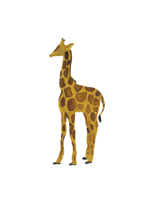 Naklejka ścienna Wallstories giraffe baby