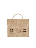rattanowy koszyk domek z rączką Casa Clutch