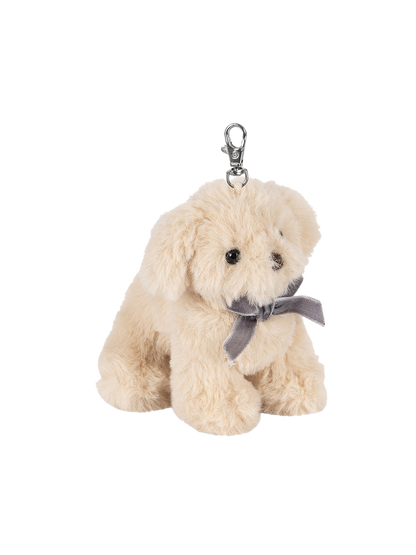 Breloczek Animal Bag Charm BEIGE PUPPY