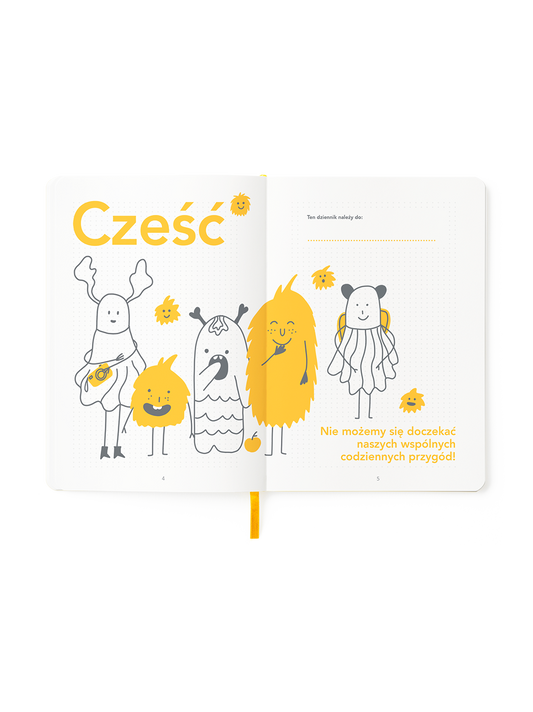 Dziennik uważności HappySelf Junior po polsku