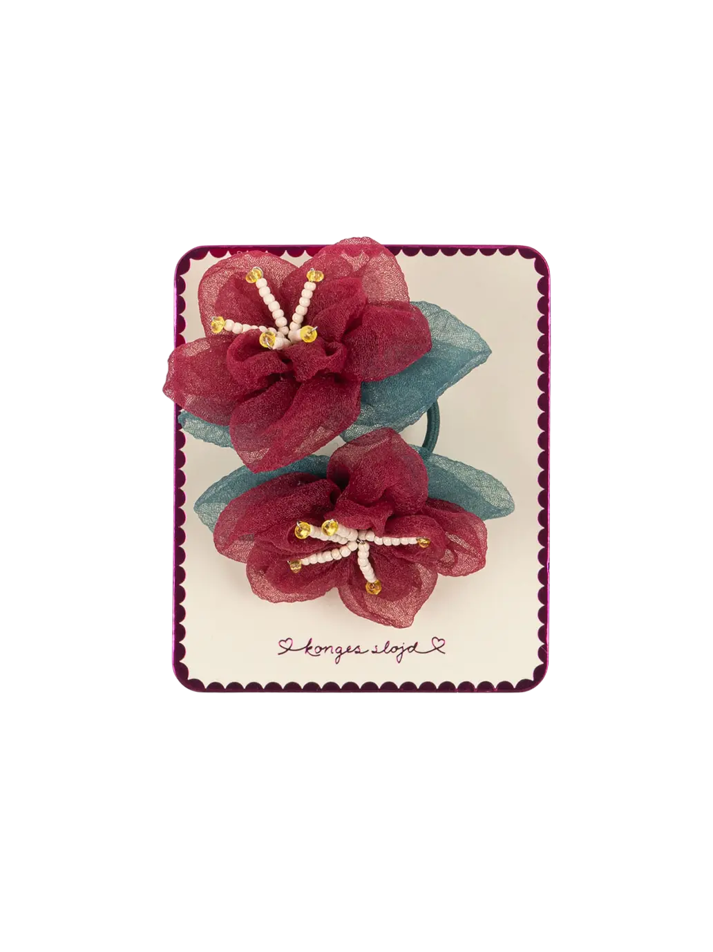 Zestaw gumek do włosów Konges Slojd BÉBÉ Concept 