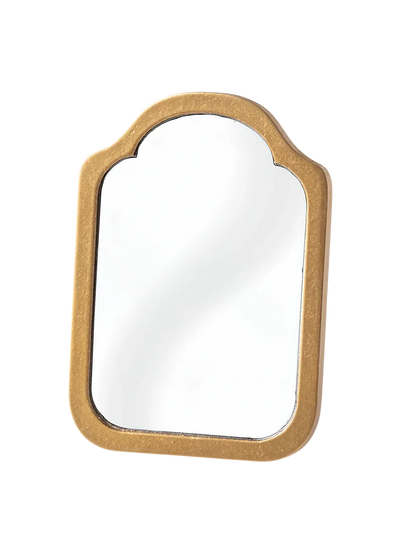 Miniaturowe lustro w złotej ramie Maileg BEBE Concept 