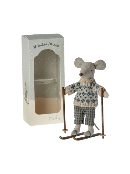 Myszka narciarka Winter Mouse Maileg BEBE Concept 