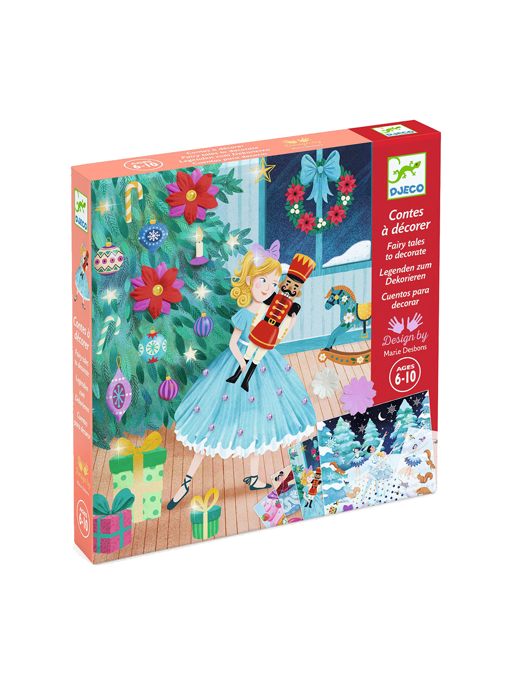 Zestaw artystyczny Dziadek do Orzechów Djeco BÉBÉ Concept 