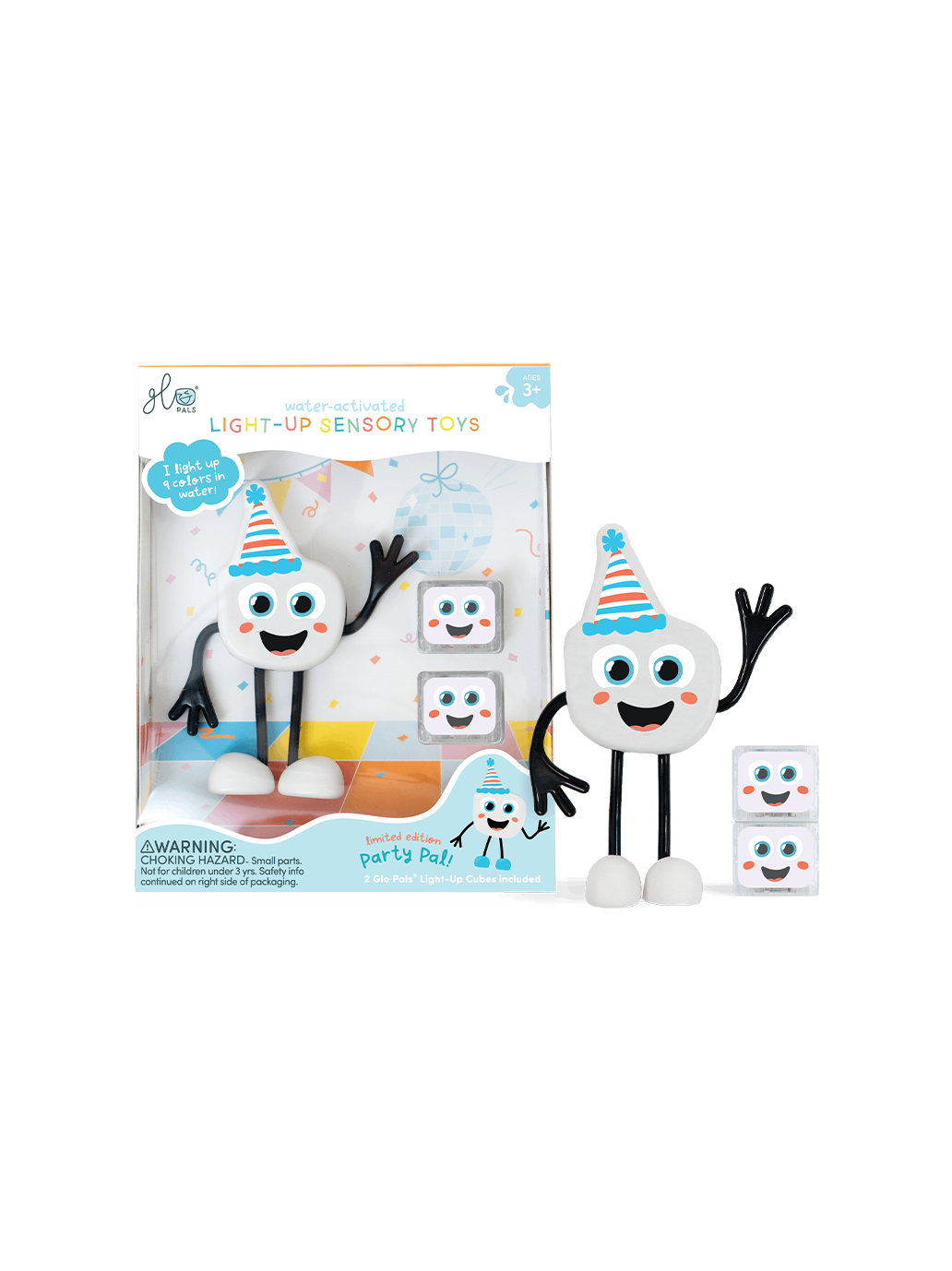 OUTLET Kostki sensoryczne świecące w wodzie z ludzikiem bébé concept BÉBÉ Concept 