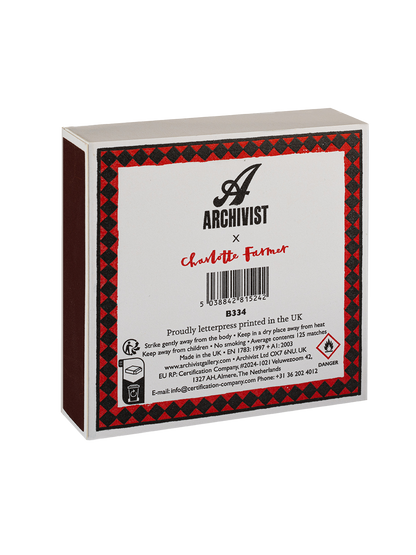 Luksusowe zapałki w ozdobnym pudełku Archivist Gallery BÉBÉ Concept 