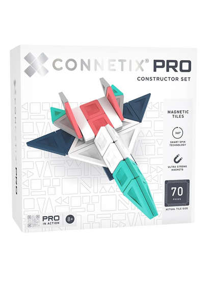 Klocki magnetyczne dla zaawansowanych PRO Constructor Set Connetix BÉBÉ Concept 