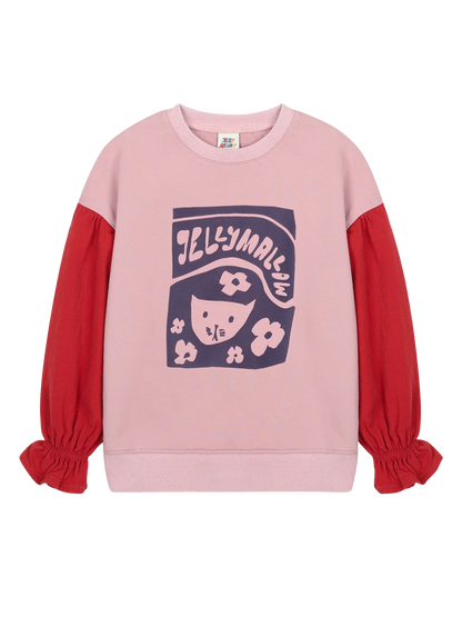 Bluza Flower Garden Puff Sweatshirt Jelly Mallow BÉBÉ Concept 