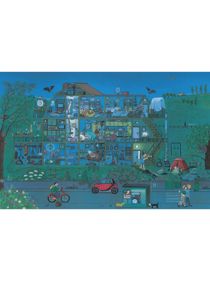 Noc na ulicy Czereśniowej Wydawnictwo Dwie Siostry BÉBÉ Concept