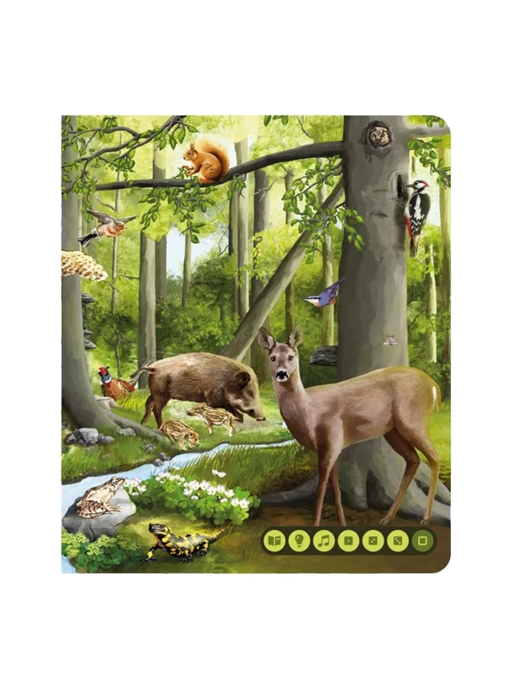 Świat zwierząt. Książka interaktywna Albi BÉBÉ Concept 