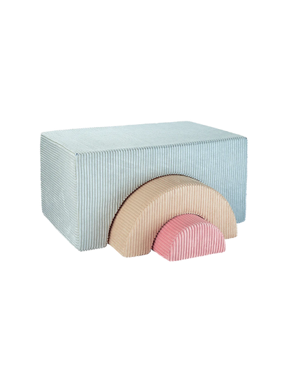 Miękkie klocki Rainbow playset WigiWama BÉBÉ Concept 