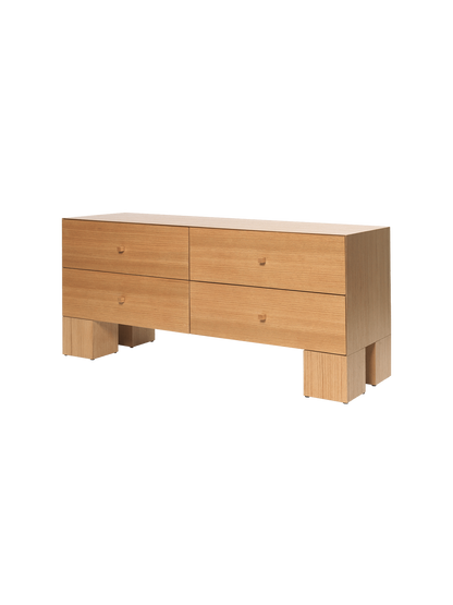 Komoda z szufladami Kuben Ferm Living BÉBÉ Concept 