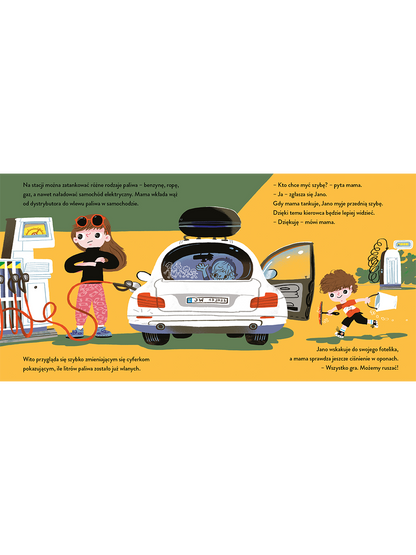 Jano i Wito. Jadą autem Wydawnictwo Mamania BÉBÉ Concept 