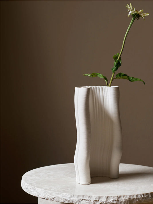 Муарова керамічна ваза
