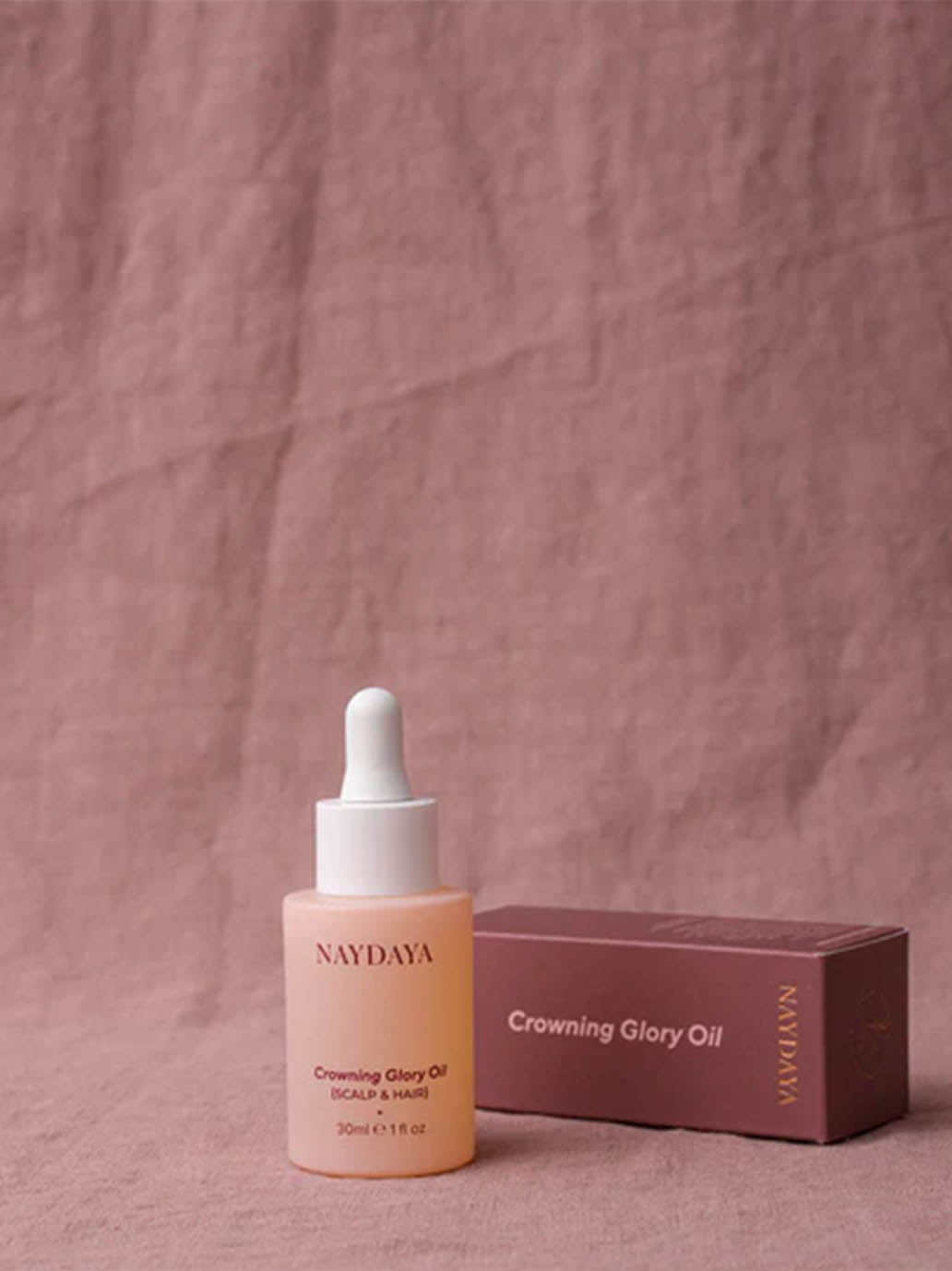 organiczny olejek przeciw wypadaniu włosów Crowning Glory Naydaya BÉBÉ Concept