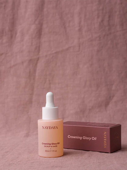 organiczny olejek przeciw wypadaniu włosów Crowning Glory Naydaya BÉBÉ Concept