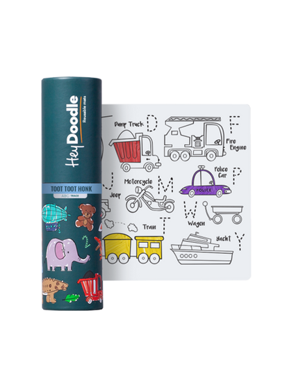 Mata silikonowa do wielokrotnego kolorowania A4 HeyDoodle BÉBÉ Concept 