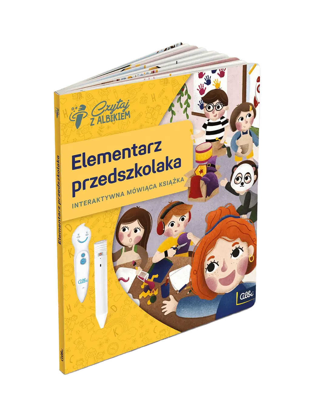 Elementarz przedszkolaka. Książka interaktywna Albi BEBE Concept 