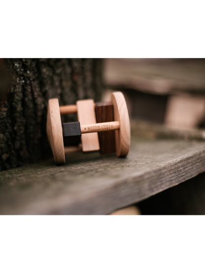 Drewniana grzechotka vintage Fieldfare Wooden Story BÉBÉ Concept