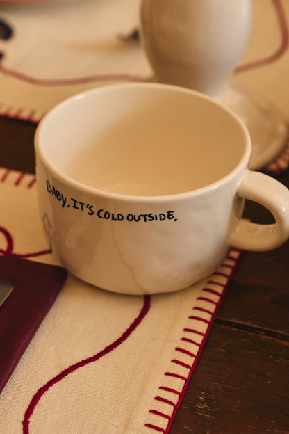 Kubek It's Cold Cappuccino WHITE