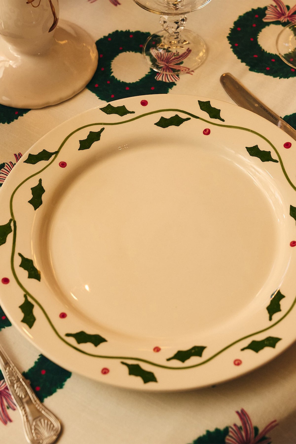 Talerz Holly Dinner MULTICOLOUR