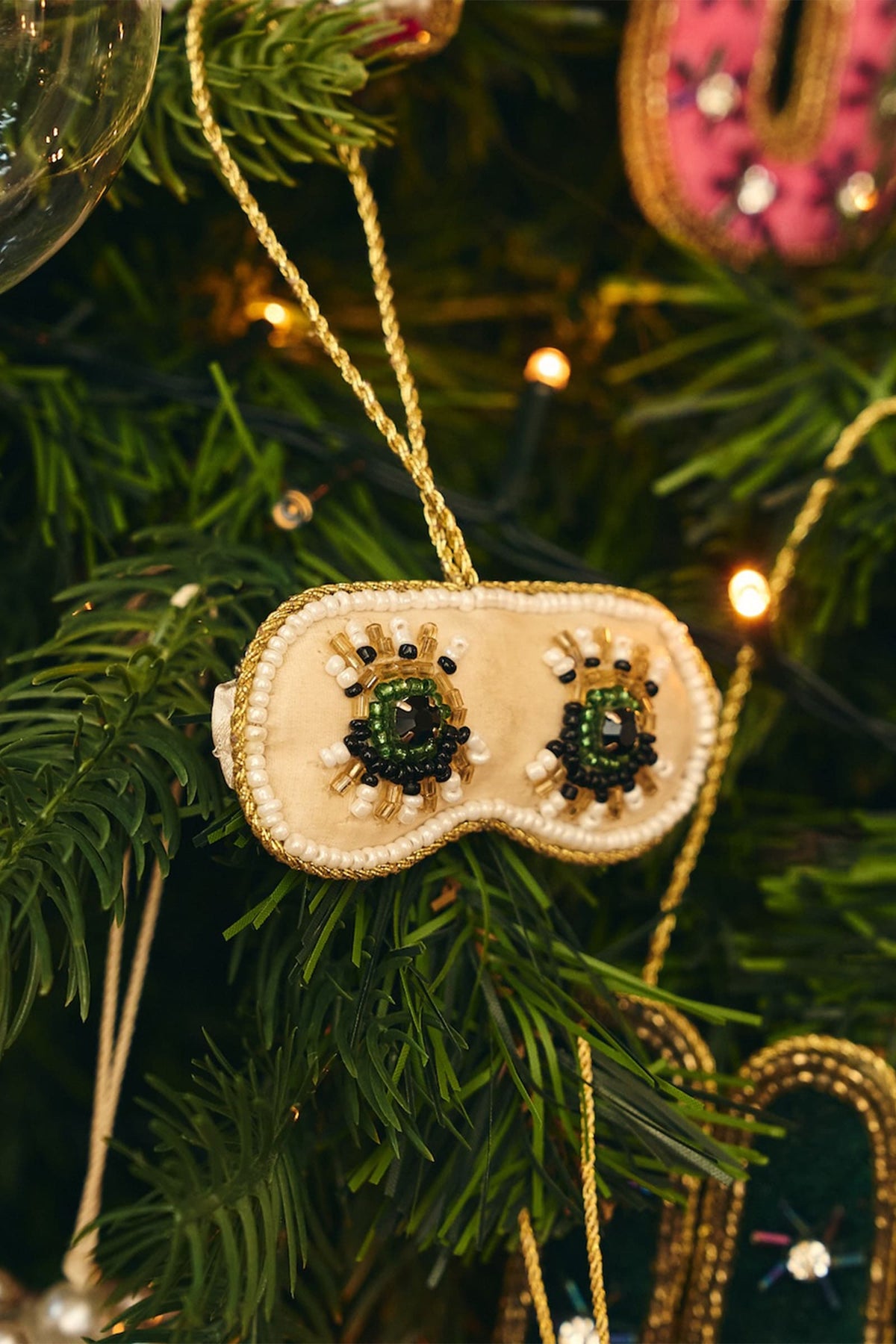 Ozdoba choinkowa Beaded Breakfast at Tiffany's MULTICOLOUR