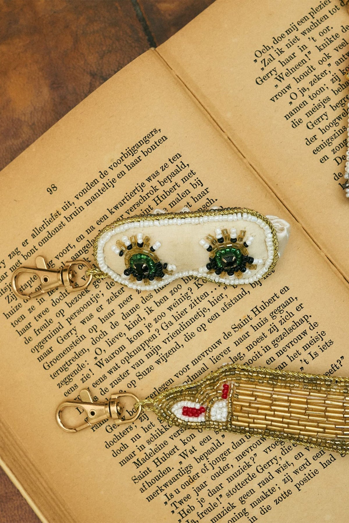 Brelok Beaded Breakfast at Tiffany's MULTICOLOUR