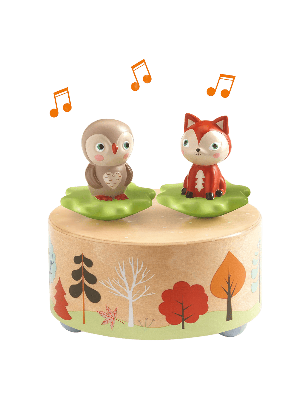 Drewniana pozytywka magnetyczna Djeco BÉBÉ Concept 