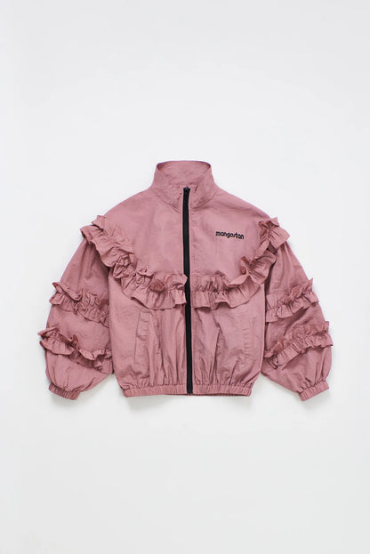 Ruffles Nylon Jacket Pink PINK